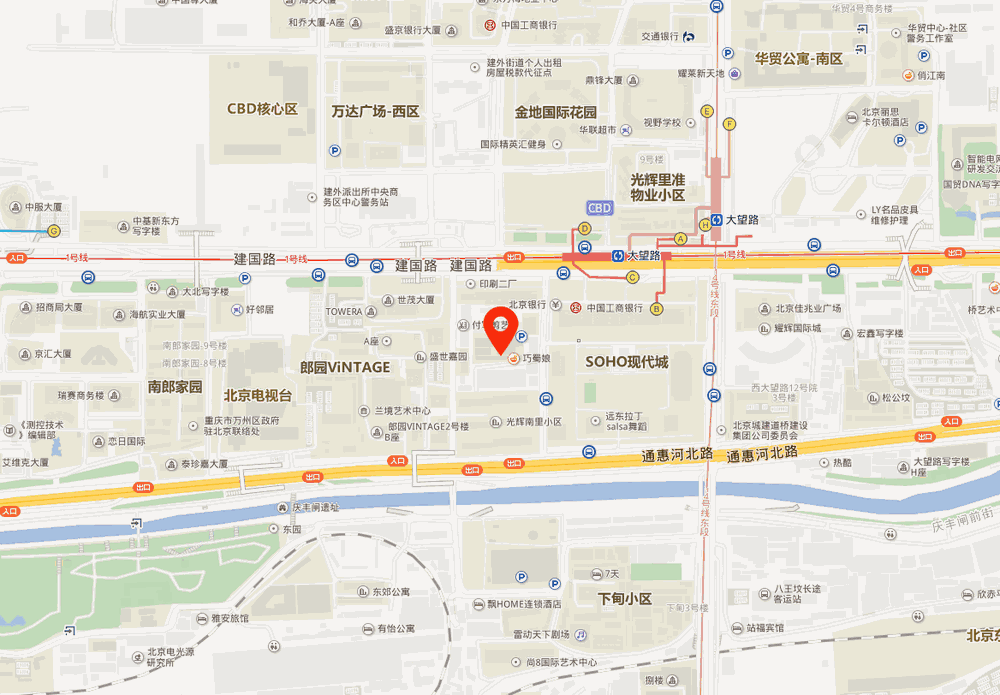 东朗电影产业园位置地图